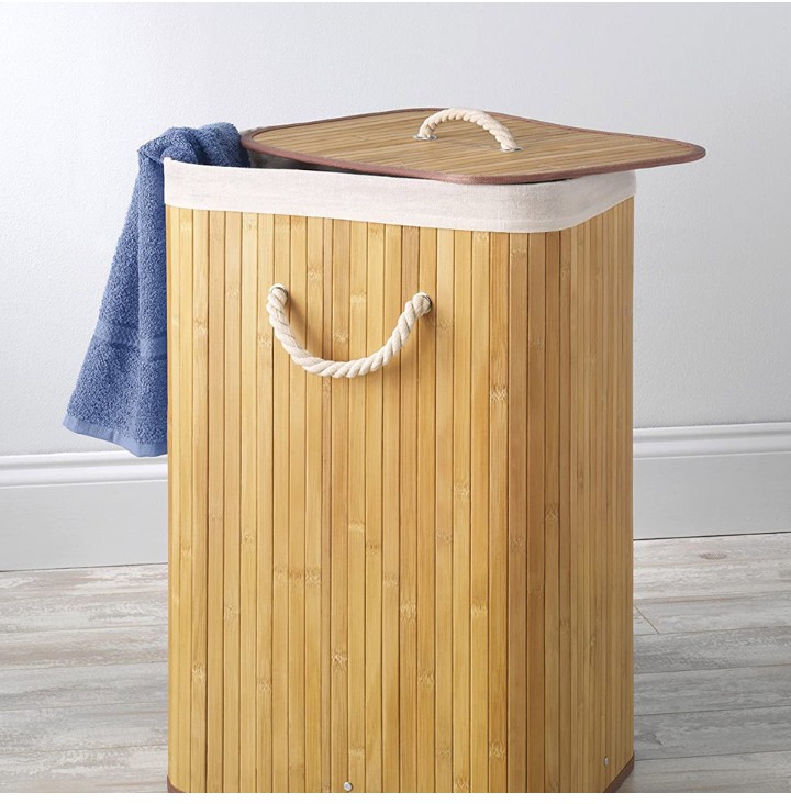 Rectangle woodchip Picnic Basket - Image 2