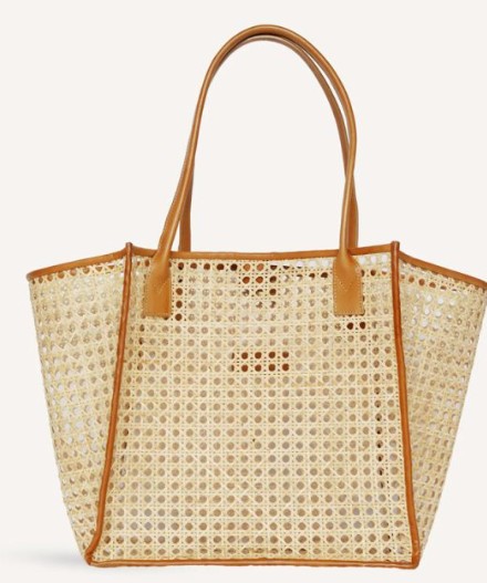 Woven Palm Leaf Market Shopper